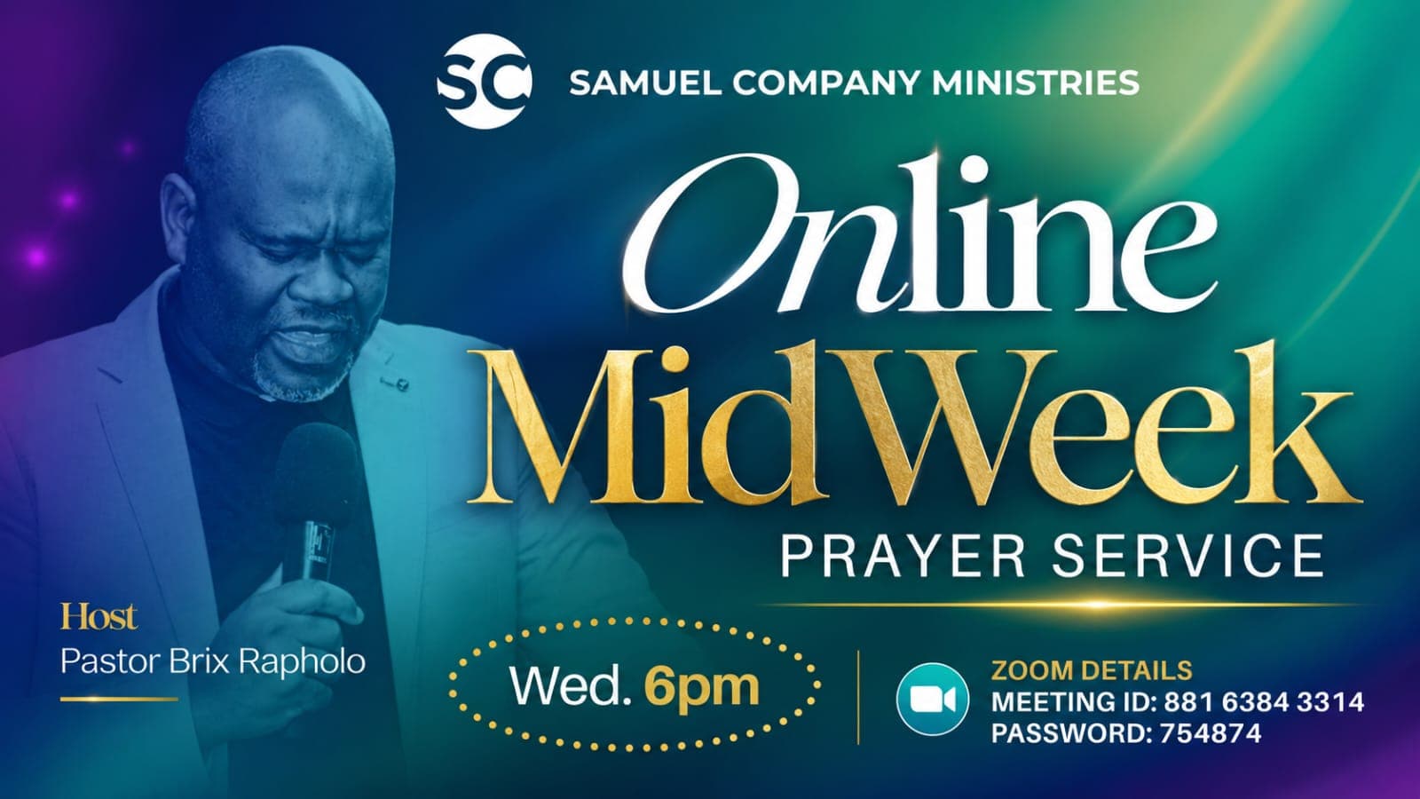 Wednesday Prayer Service