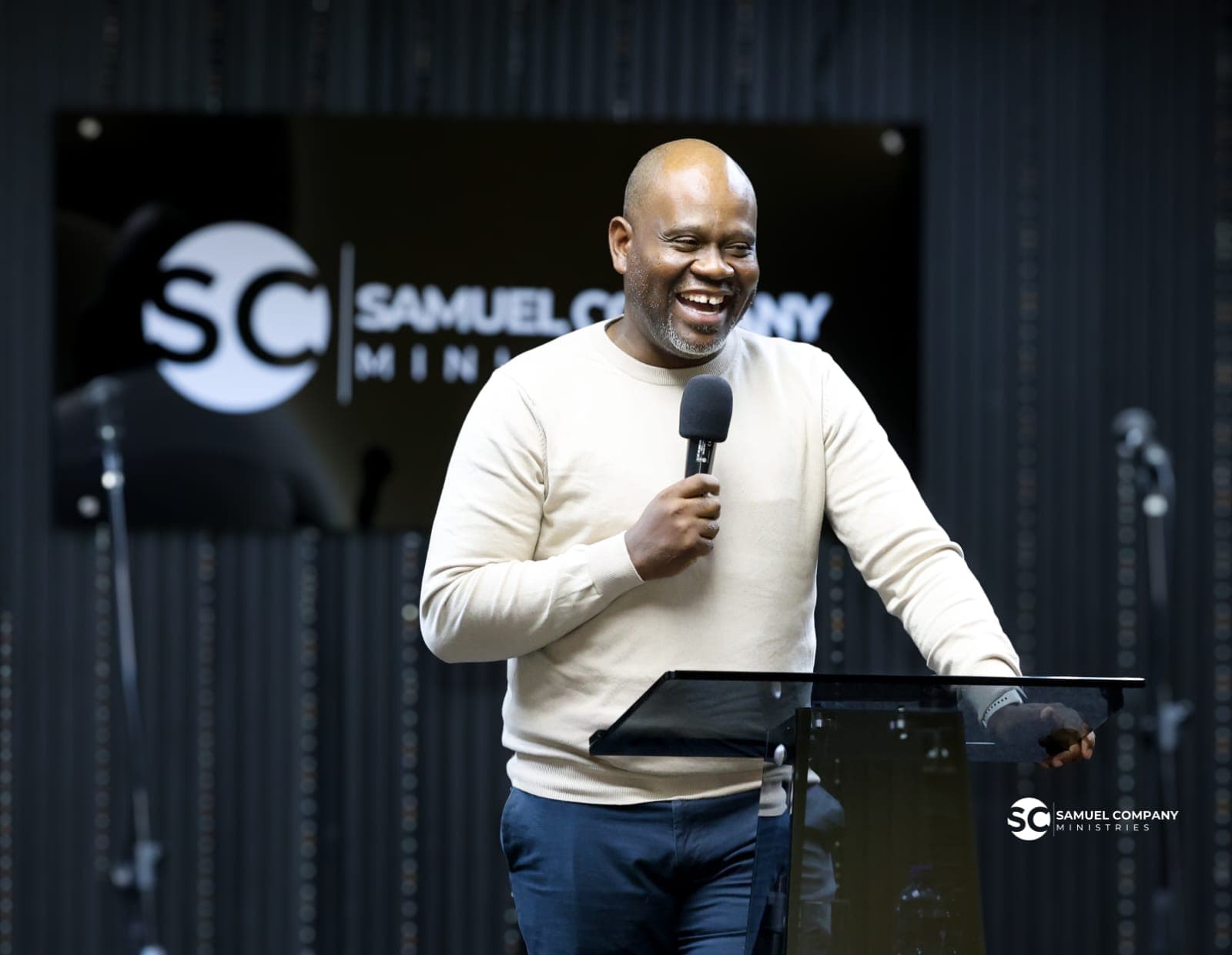 Pastor Khomotso "Brix" Rapholo ministering